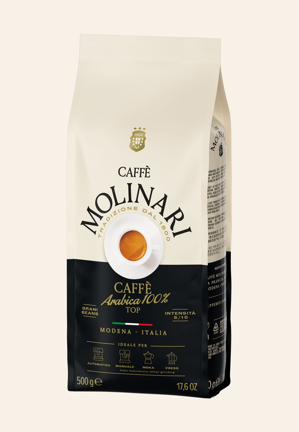 Zrnková káva 500g bag